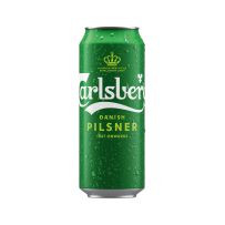 Carlsberg Green Pilsner Beer Case 24 x 500mL Cans