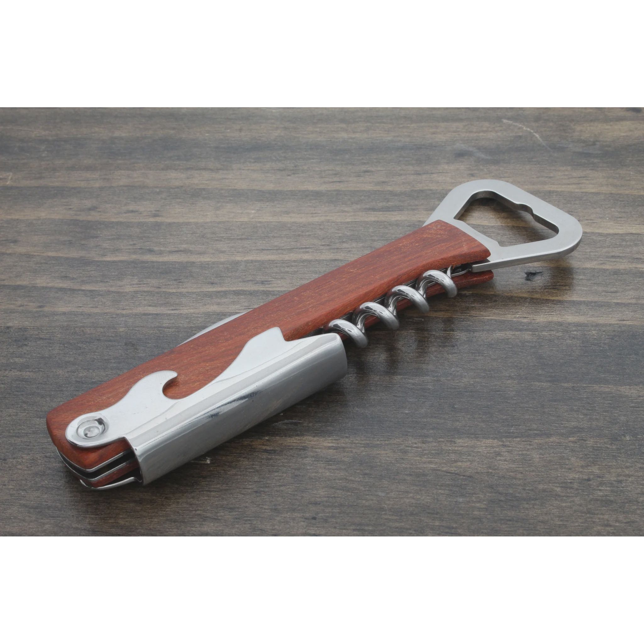 Bottle Opener with Corkscrew