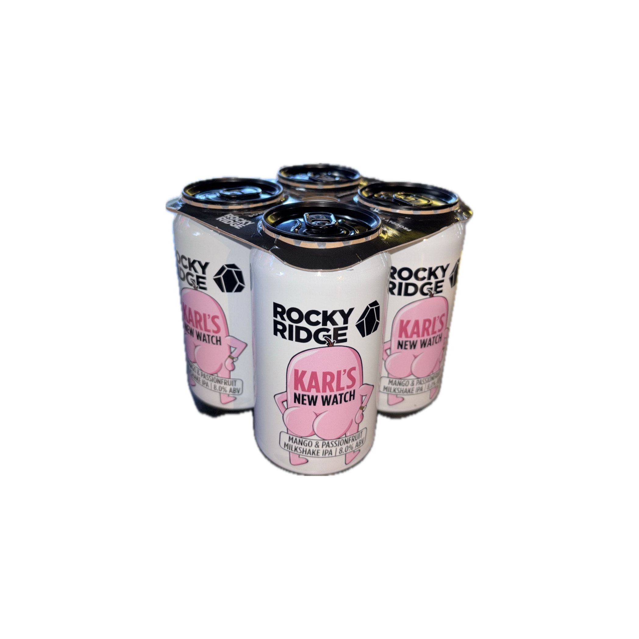 Rocky Ridge 'Karl's New Watch' Mango & Passionfruit Milkshake IPA Rocky Ridge 'Karl's New Watch' Mango & Passionfruit Milkshake IPA