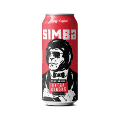 Simba Strong Premium Lager 500ml Cans (24x500ml)