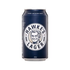 Hawke's Brewing Co. Lager Cans 24x375ml