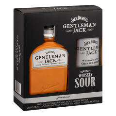 Jack Daniel's Gentleman Jack & Whiskey Sour Syrup Gift Set 700ml