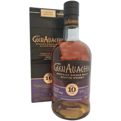 Glenallachie 10 Year Old French Virgin Oak Finish Single Malt Scotch Whisky 700ml
