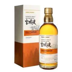 Nikka Miyagikyo Fruity & Rich Distillery Limited Single Malt Japanese Whisky 500mL