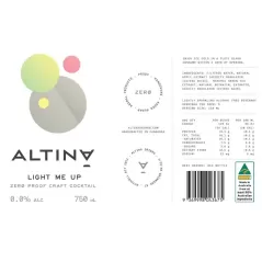 Altina Drinks Non Alcoholic Le Blanc 750ml x6 Bottles