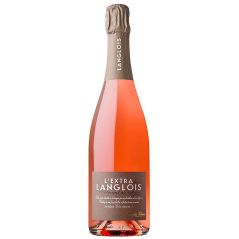 Langlois-Chateau Cremant de Loire L’Extra Rose par Langlois Sparkling Dry Rose 750mL