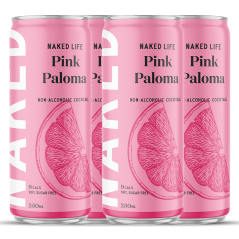 Naked Life Non-Alcoholic Pink Paloma 250mL