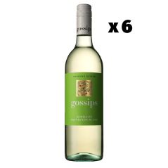 Gossips Semillon Sauvignon Blanc White Wine Case 6 x 750mL