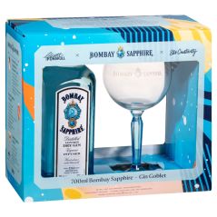 Bombay Sapphire Gin & Goblet Cocktail Twist Giftpack