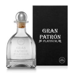 Patron Gran Platinum Tequila Agave 750ml