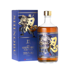 The Shinobu 15 Year Old Mizunara Japanese Oak Finish Whisky 700ml