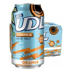 UDL Vodka & Orange 6 x 4 Pack 375ml Cans