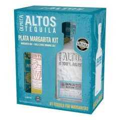 Olmeca Altos Plata Tequila Margarita Gift Pack
