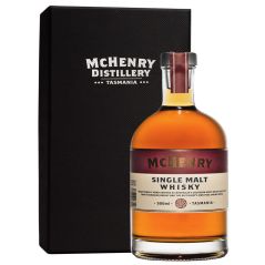 McHenry 5 Year Old French Oak Finish Single Malt Australian Whisky 500mL