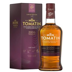Tomatin 15 Year Old Port Casks Portuguese Collection Single Malt Scotch Whisky 700mL