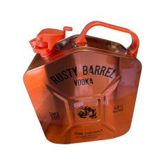 Rusty Barrel Vodka ﻿﻿J﻿erry Can Limited Edition Gift Pack 700ml