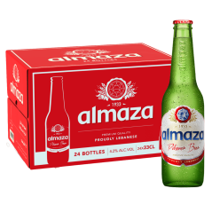 Almaza Pilsener Lebanese Beer 330ml
