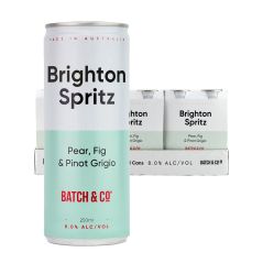 Batch & Co Brighton Spritz 8% Pear Fig & Pinot Grigio 24 x 250mL Cans