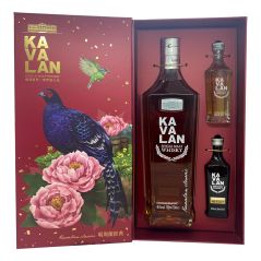 Kavalan Native Species 'Mikado Pheasant' Classic Single Malt Taiwanese Whisky Gift Set