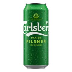 Carlsberg Green Lager Cans (24 x 500mL)