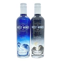 The West Winds Gin Sabre & Cutlass (2X200ML)