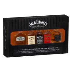 Jack Daniel's Family of Fine Spirits (5 X 50mL)