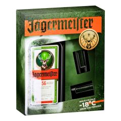 Jagermeister with 2 Shot Glasses Gift Pack