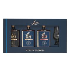 Lark Whisky Tasting Flight Gift Pack (3X100ML + Glencairn Glass)