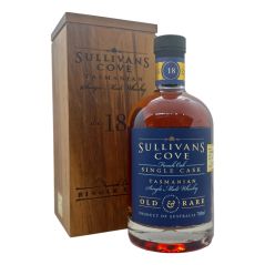Sullivans Cove French Oak 18 YO Single Cask Old & Rare Whisky (Barrel No. HH0600) 700mL
