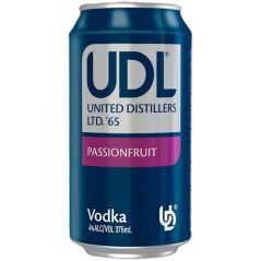 UDL Vodka & Passionfruit (10X375ML)
