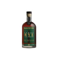 Balcones Texas 100 Proof Rye Whisky 700mL @ 50% abv