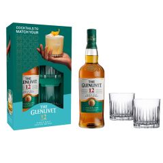 The Glenlivet 12 Year Old Single Malt Scotch Whisky Gift Pack