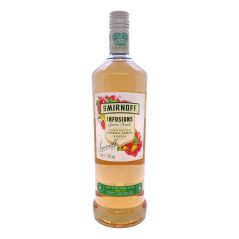 Smirnoff Infusions Raspberry Rhubarb Vanilla Vodka 1L