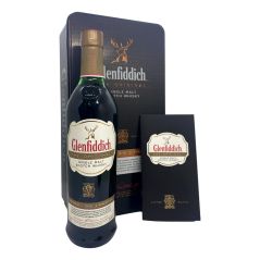 Glenfiddich The Original 1963 Single Malt Scotch Whisky Gift Tin with Original Booklet (Rare)