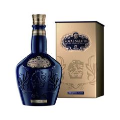 Royal Salute 21 Year Blended Scotch Whisky 700mL @ 40% abv (Old Vintage Packing)