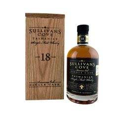 Sullivans Cove 18 YO American Oak Barrel Single Cask Single Malt Whisky 700mL (Cask No.HH0106) @ 47.5% abv 