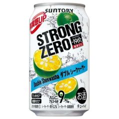 Suntory -196 Strong Zero Double Shekwasha Citrus (10X350ML)