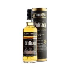 The Benriach 10 YO Curiositas Peated Single Malt Scotch Whisky 700mL @ 46% abv 