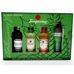 Tanqueray Gin Minis Gift Pack 4 X 50mL