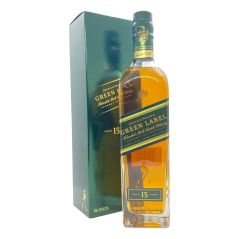 Johnnie Walker Green Label 15 Year Old Blended Malt Scotch Whisky (Past Generation) 700mL