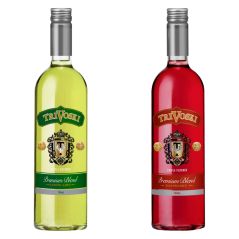 Trivoski Premium Blend Lemon Lime & Raspberry Bundle (2X750ML)