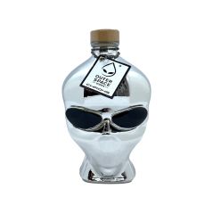 Outer Space Alien Head Chrome Vodka 700mL @ 40% abv
