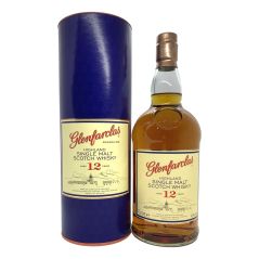 Glenfarclas 12 Year Old Single Malt Scotch Whisky 1L @ 43% abv