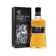 Highland Park 12 YO Single Malt Whisky VIKING HONOUR 700mL @ 40% abv 