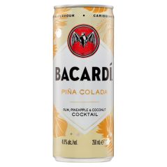 Bacardi Pina Colada Cocktail (10X250ML)