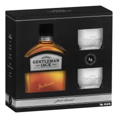 Gentleman Jack and 2 Glasses Gift Pack