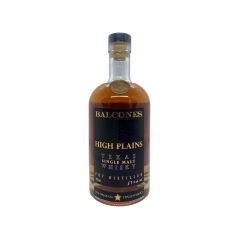 Balcones High Plains Texas Single Malt Whisky 750ml @ 57% abv