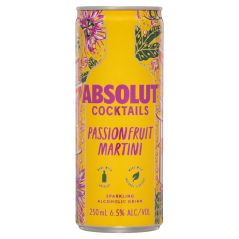 Absolut Cocktails Passionfruit Martini (10X250ML)