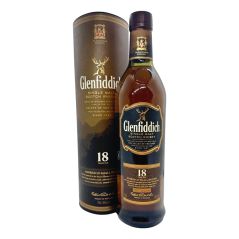 Glenfiddich 18 Year Old Single Malt Scotch Whisky 700mL (VINTAGE)
