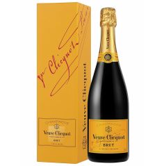 Veuve Clicquot Brut Yellow Label With Gift Box Champagne 750mL
